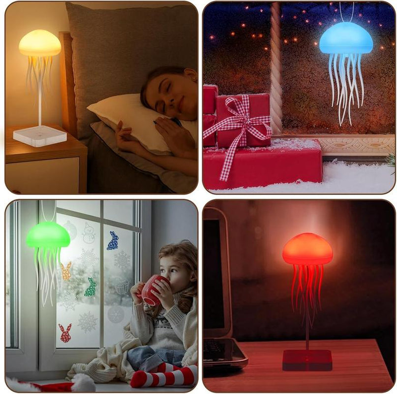Jellyfish Lamp Real - Soothing Color Changing Aquarium Light for Home